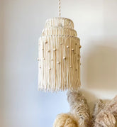 Boho Pendant Light, Nursery Light Fixture, Baby Room Lighting